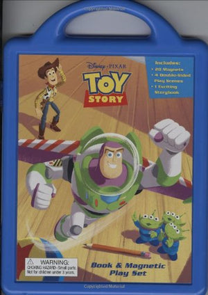 Toy Story Book & Magnetic Play Set-Used