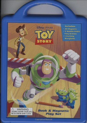 Toy Story Book & Magnetic Play Set-Used