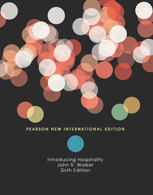 Introduction to Hospitality,Used