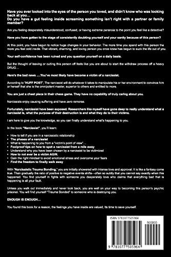 Narcissist: A RealLife Guide On Narcissism: How To Spot A Narcissist And Break Free From Narcissist Abuse,Used