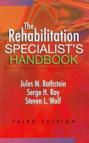 Rehabilitation Specialist's Handbook,Used