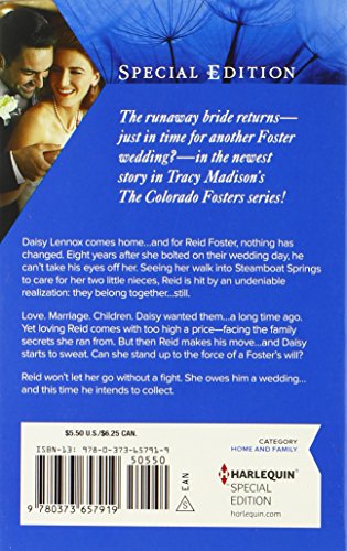 Reid's Runaway Bride (The Colorado Fosters, 3),Used