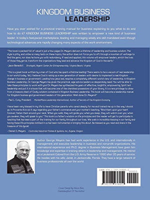 Kingdom Business Leadership  Training Manual for Emerging Business Leaders,Used