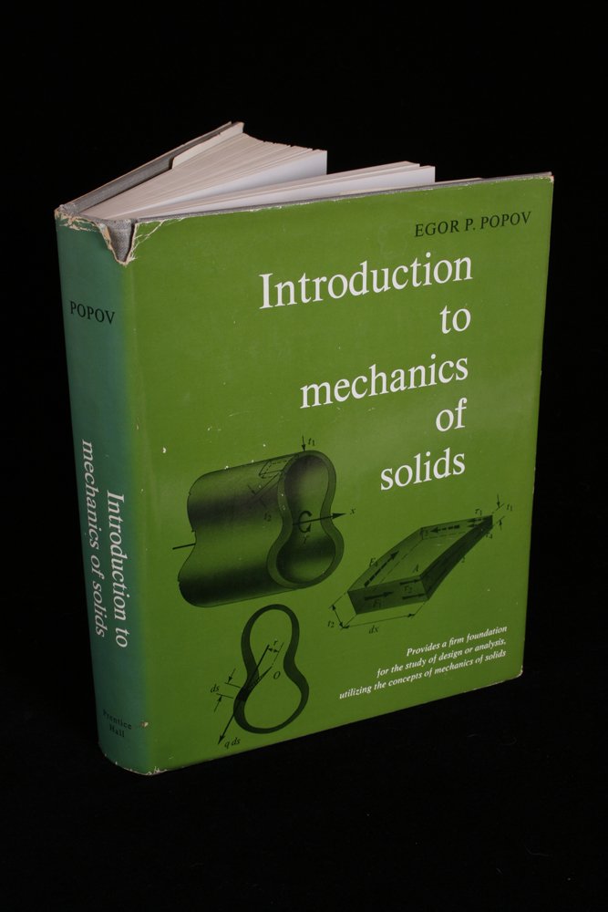Introduction To Mechanics Of Solids,Used