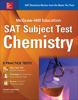 McGrawHill Education SAT Subject Test Chemistry 4th Ed.,Used