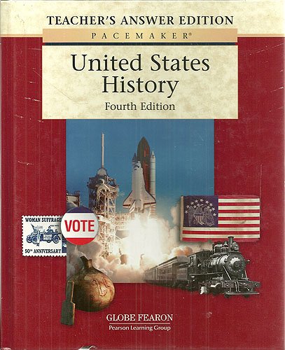 PACEMAKER UNITED STATES HISTORY TEACHER'S ANSWER EDITION FOURTH EDITION 2004,Used