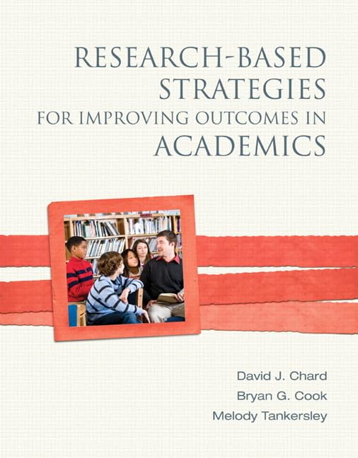 ResearchBased Strategies for Improving Outcomes in Academics,Used