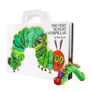 The Very Hungry Caterpillar Giant Board Book and Plush package,New