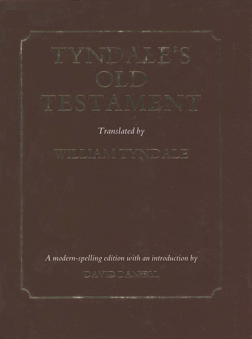 Tyndale's Old Testament,New