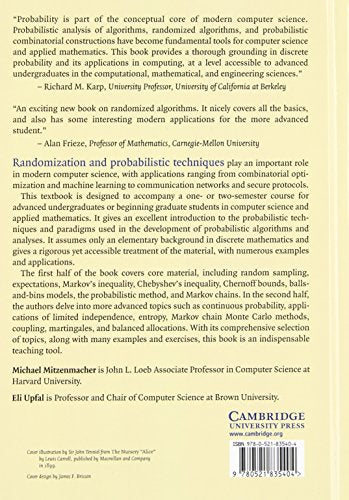 Probability and Computing: Randomized Algorithms and Probabilistic Analysis,Used