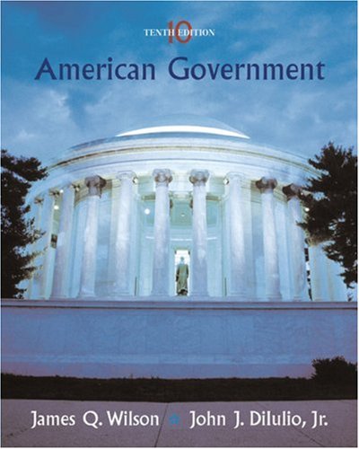 American Government: Institutions and Policies,Used