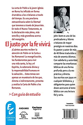 El Mensaje de Romanos (Spanish Edition),Used