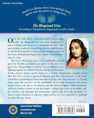 The Bhagavad Gita: According to Paramhansa Yogananda,New