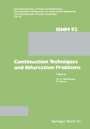 Continuation Techniques and Bifurcation Problems (International Series of Numerical Mathematics, 92),Used