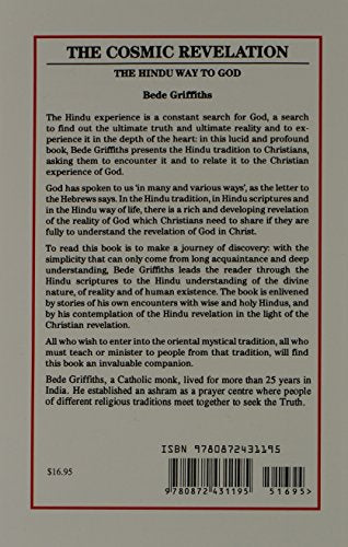 The Cosmic Revelation: The Hindu Way to God,Used
