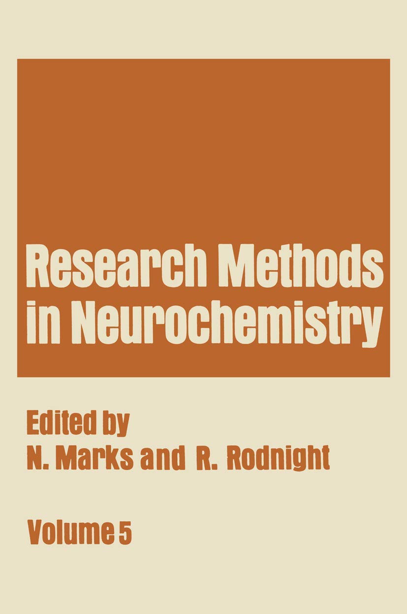 Research Methods in Neurochemistry: Volume 5,Used