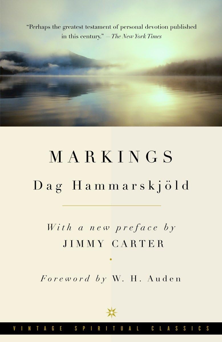 Markings: Spiritual Poems And Meditations,New