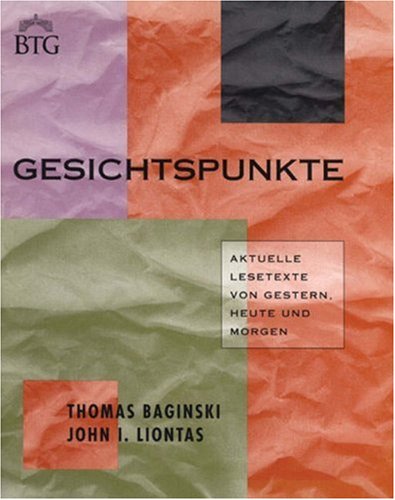 Gesichtspunkte: Aktuelle Lesetexte von gestern, heute und morgen (Bridging the Gap),Used