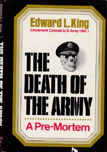 The death of the Army;: A premortem,Used
