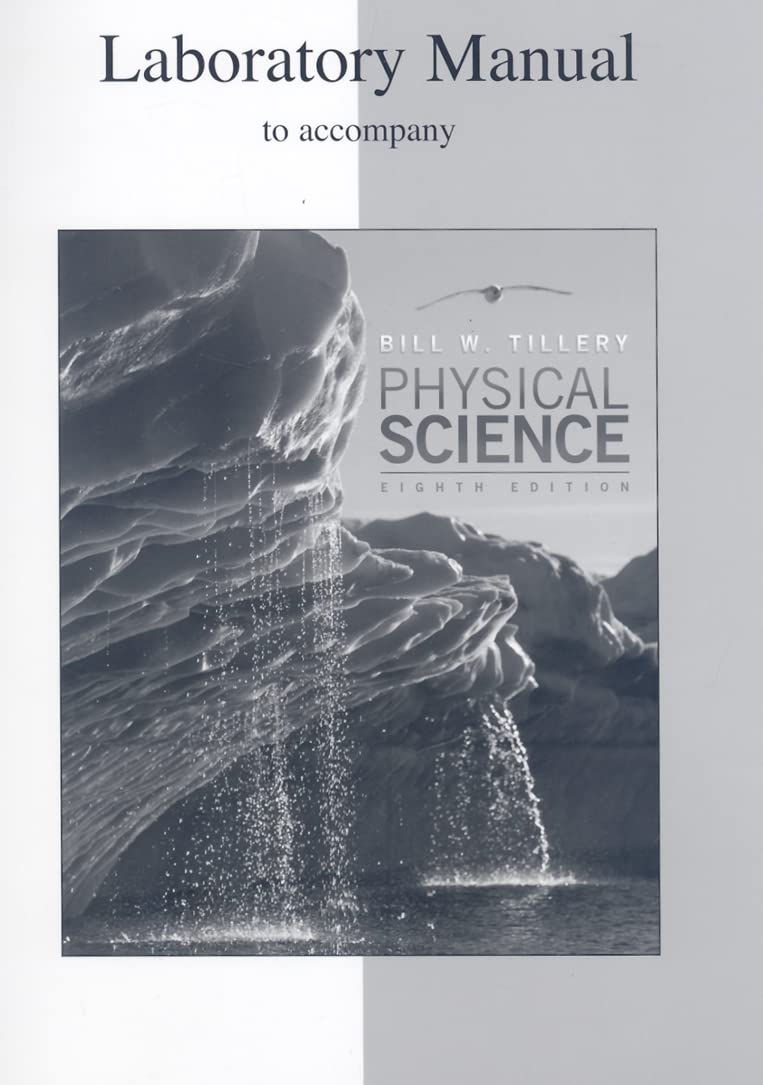 Lab Manual To Accompany Physical Science,Used