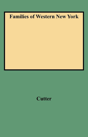 Families Of Western New York,Used