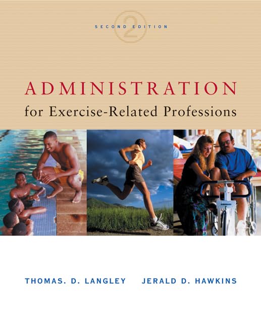 Administration For Exerciserelated Professions,New
