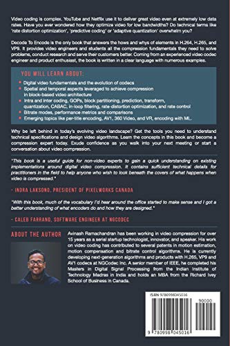 Decode to Encode: Master Complex Concepts Faster, Bridge Gaps and Be the Expert in Video Coding,Used