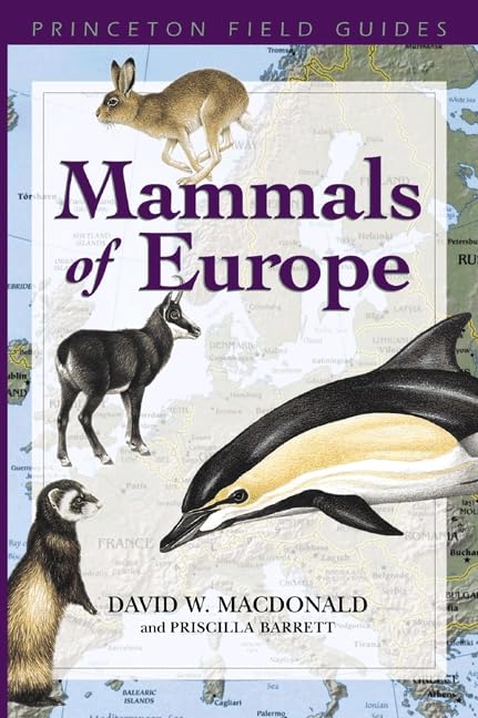 Mammals of Europe (Princeton Field Guides, 16),Used