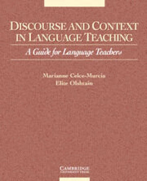 Discourse and Context in Language Teaching: A Guide for Language Teachers (Cambridge Language Teaching Library),Used