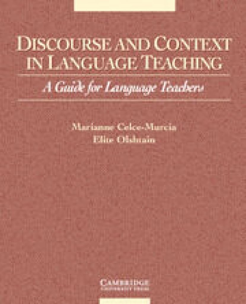 Discourse and Context in Language Teaching: A Guide for Language Teachers (Cambridge Language Teaching Library),Used