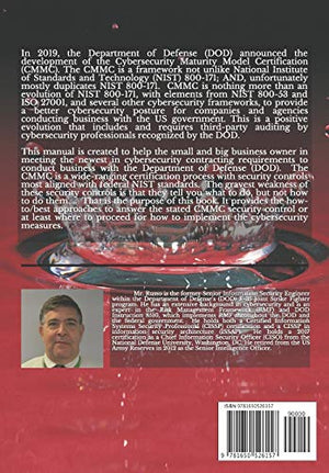 Cybersecurity Maturity Model Certification (CMMC): Levels 13 Manual: Detailed Security Control Implementation Guidance,Used