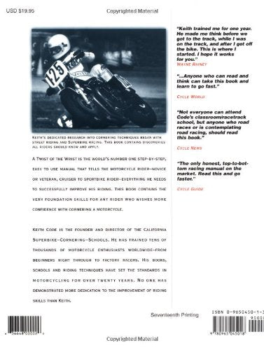 Twist of the Wrist: The Motorcycle Roadracers Handbook,Used