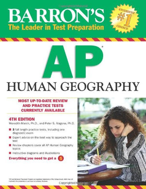 Barron's AP Human Geography (Barron's Study Guides),Used