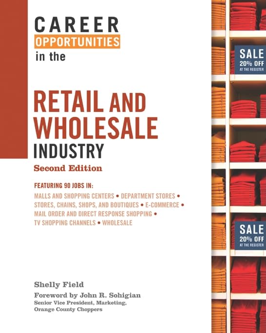 Career Opportunities In The Retail And Wholesale Industry (Career Opportunities (Hardcover)),New