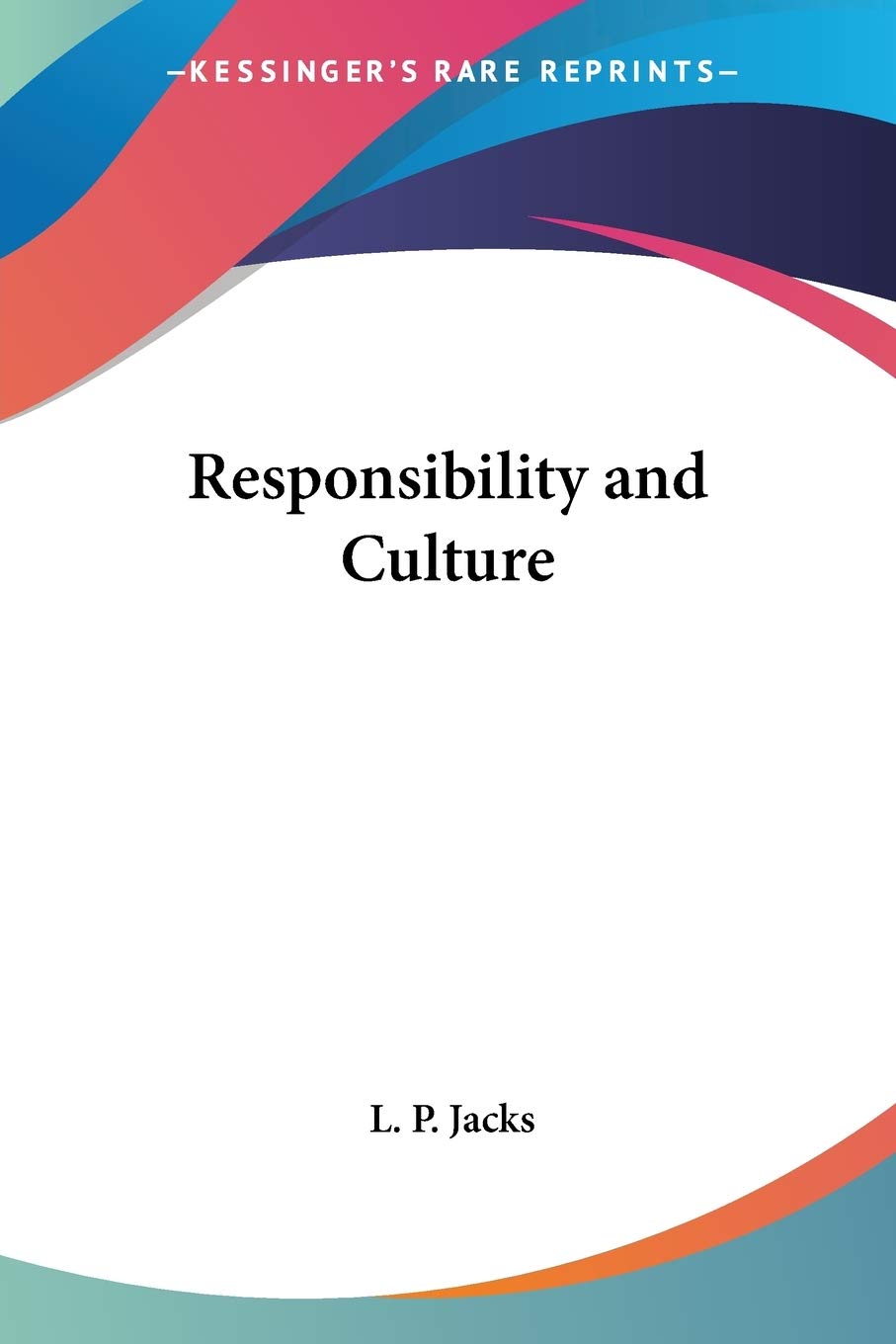 Responsibility and Culture,Used