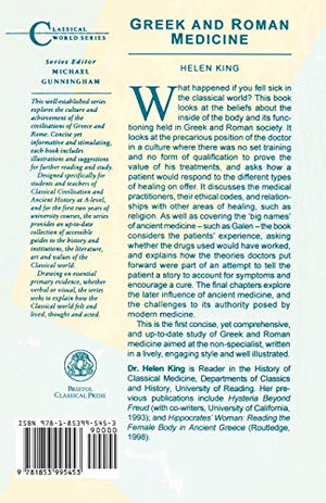 Greek and Roman Medicine (Classical World Series),Used