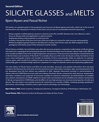 Silicate Glasses and Melts,Used