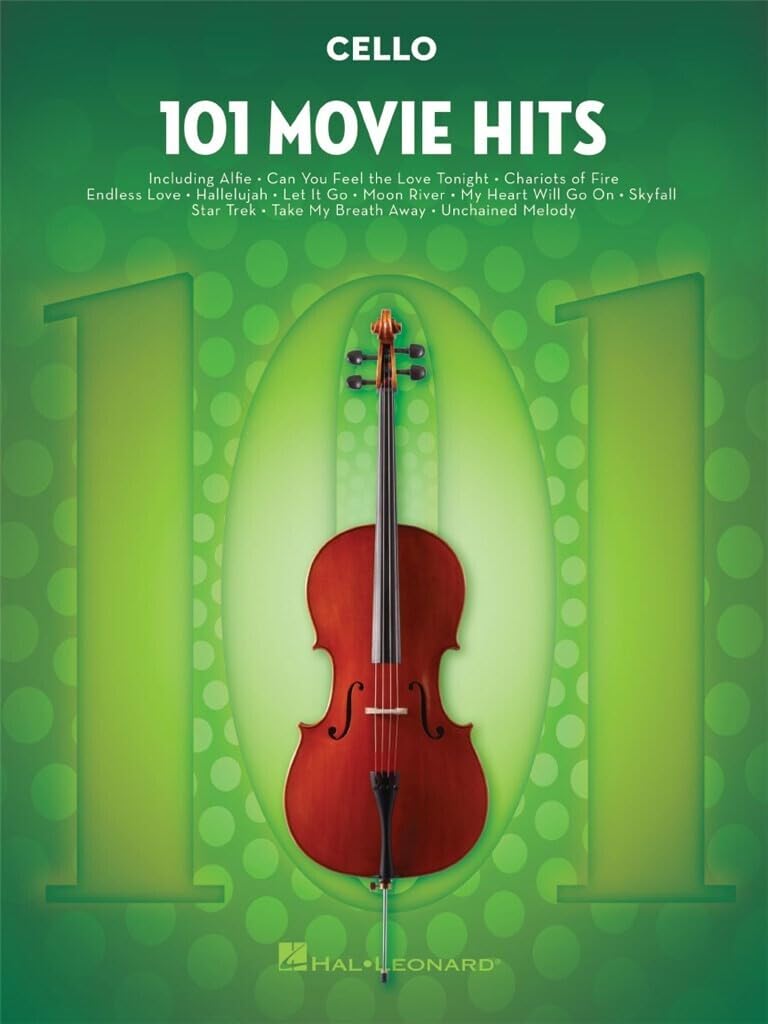 101 Movie Hits for Cello,Used