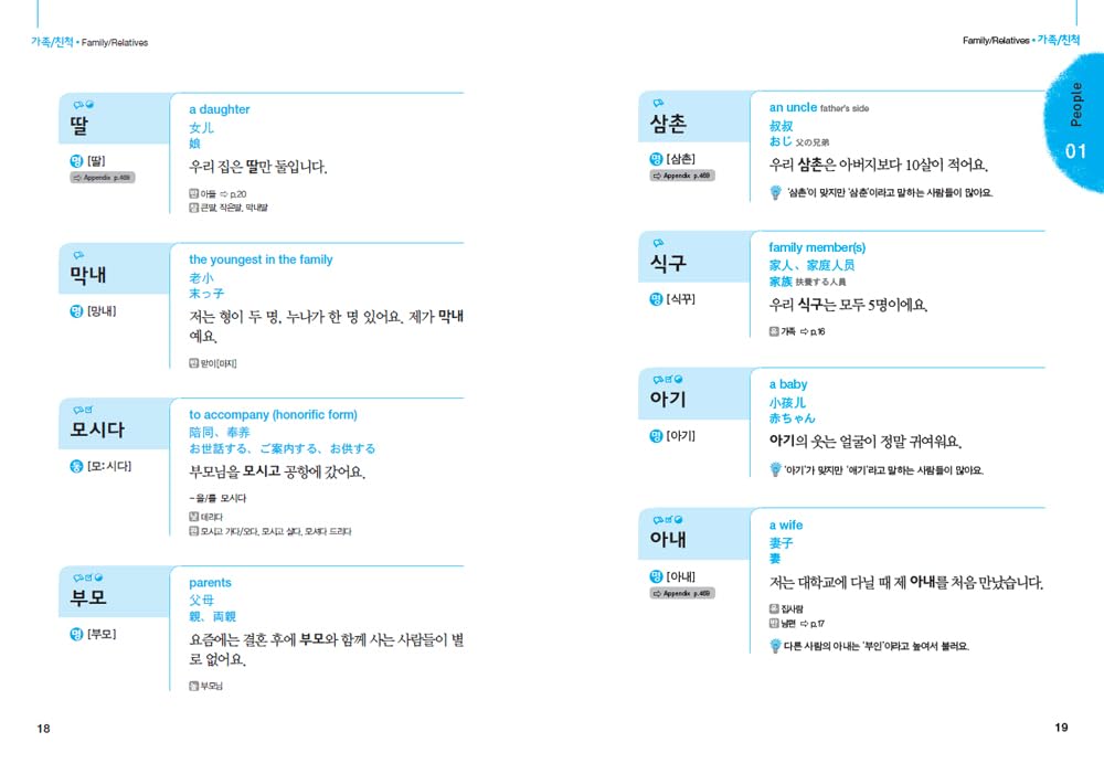 2000 Essential Korean Words For Beginners (Korean/English/Chinese/Japanese),New