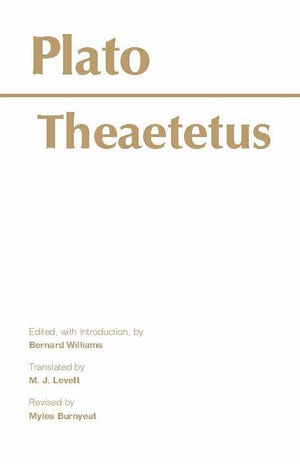Theaetetus (Hackett Classics),Used