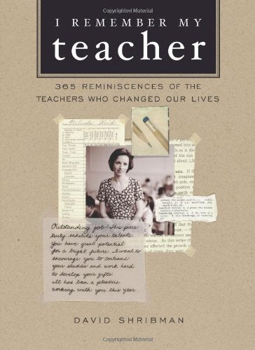 I Remember My Teacher,Used