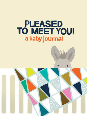 Pleased To Meet You!: A Baby Journal