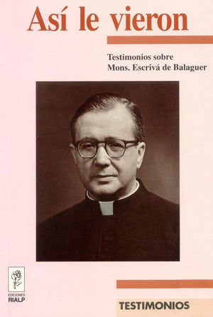 As Le Vieron. Testimonios Sobre Mons. Escriv De Balaguer,Used