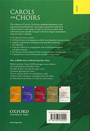 Carols For Choirs 1 (. . . For Choirs Collections)-new