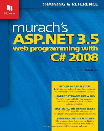 Murach's ASP.NET 3.5 Web Programming with C# 2008,Used