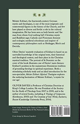 Meister Eckhart: Mystical Theologian,Used