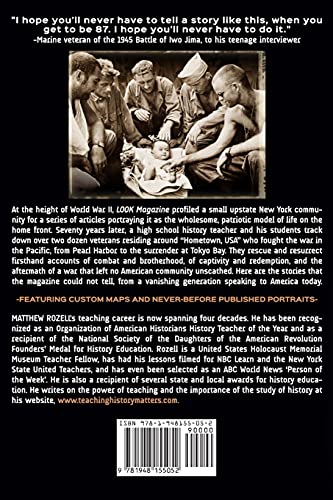 The Things Our Fathers Saw: Voices of the Pacific Theater: The Untold Stories of the World War II Generation from Hometown, USA,Used