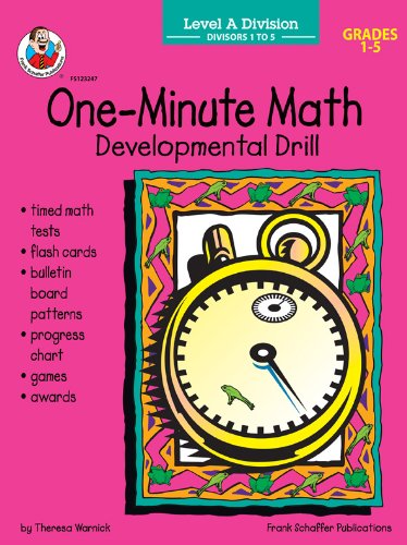 Division: Divisors Level A, Grades 1  5 (OneMinute Math Drills),Used