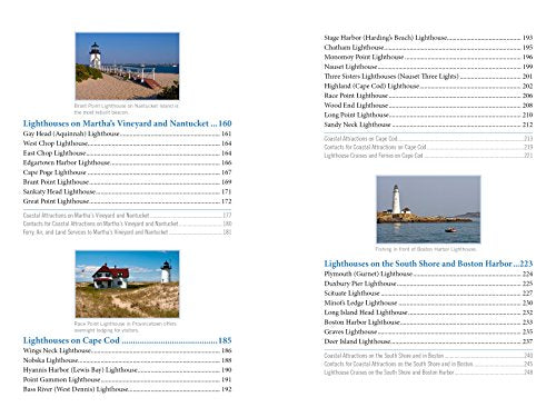 Lighthouses and Coastal Attractions of Southern New England: Connecticut, Rhode Island, and Massachusetts,Used
