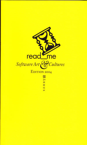 Read Me: Software Art & Cultures,Used